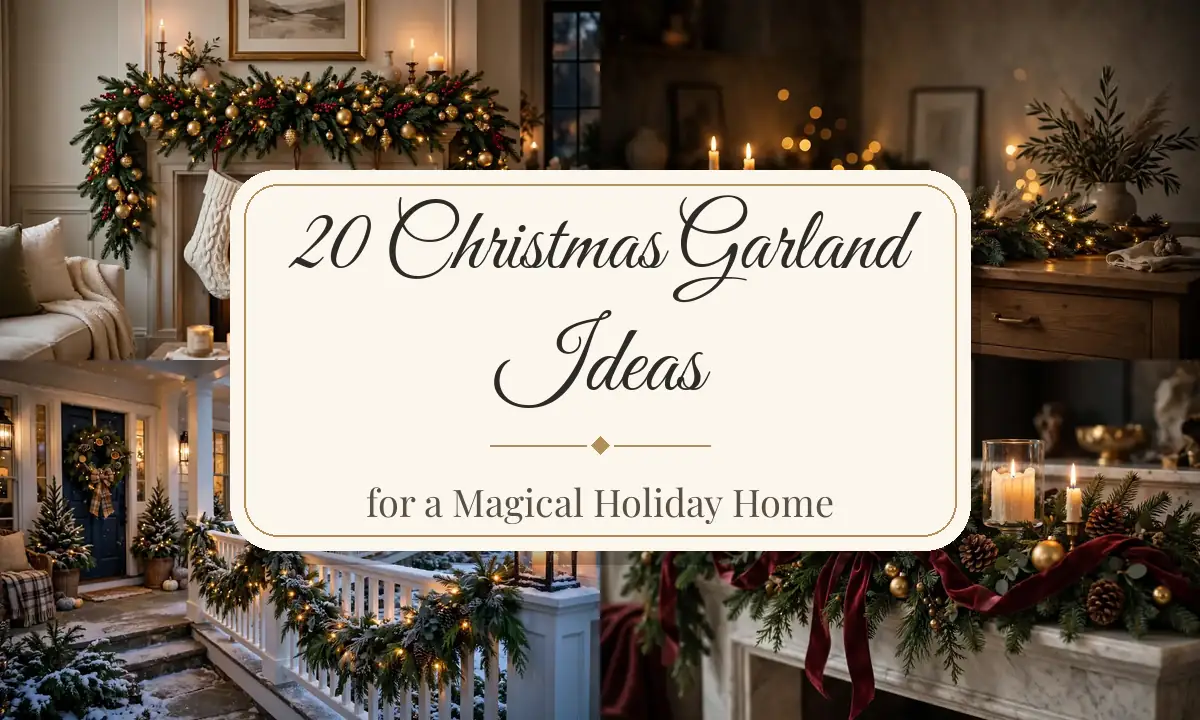 20 Christmas Garland Ideas for a Magical Holiday Home